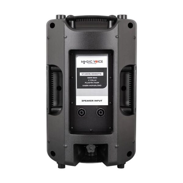 MagicVoice MV-3412 30 Cm 500 Watt 12'' Plastik Kabin Pasif Hoparlör