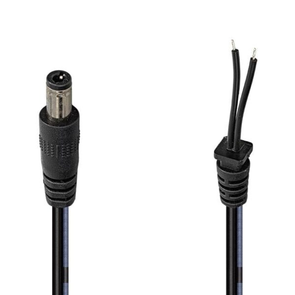 Powermsater PM-32445 1.2Metre Notebook Adaptör Jacklı Kablo 5.5*2.5 Uç