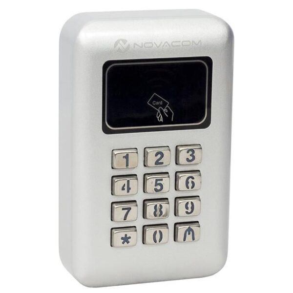Novacom NC-MS03WP RFID - Şifrematik Kart Okuyucu Otomatik Kapı Kilit Sistemi (Pin - Proximity)