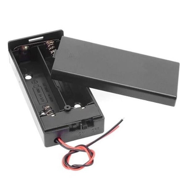 Powermaster 2'li AA Kapaklı Switch'li Pil Yuvası (IC-233C