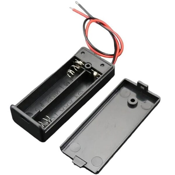 Powermaster 2'li AA Kapaklı Switch'li Pil Yuvası (IC-233C