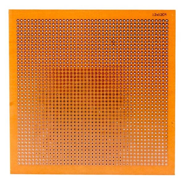Delikli Plaket 120x120 Mm