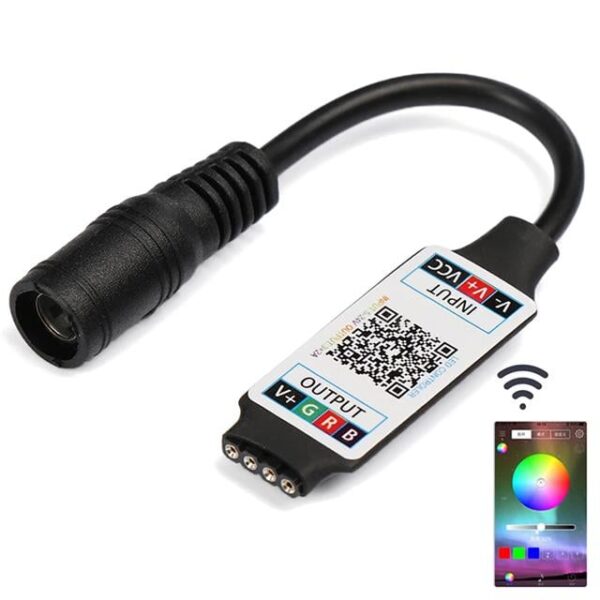 Powermaster DC 5 Volt - 24 Volt - 6 Amper RGB Led Kontrol Cihazı