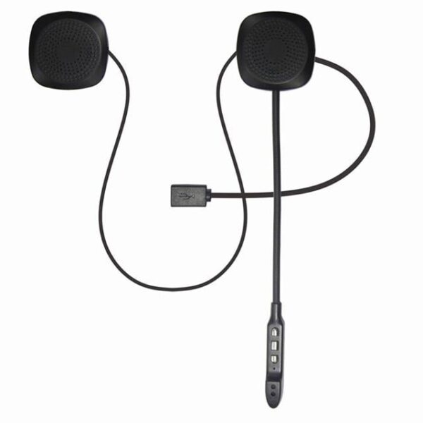 Powermaster PM-14283 Bluetooth'lu Şarjlı Kask İçi Motosiklet Hoparlör ve Mikrofon Seti