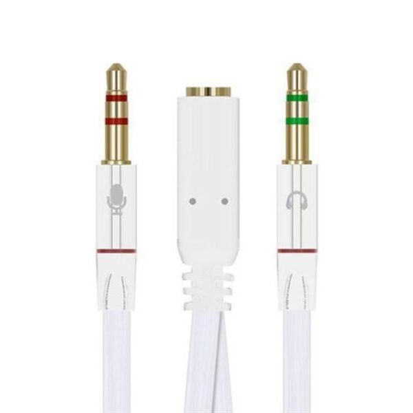 Powermaster Kulaklık Mikrofon Hoparlör Çevirici Ayırıcı Kablo 20 Cm