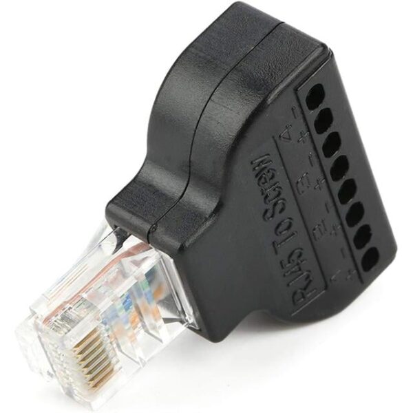 Powermaster RJ45 To Screw Terminal Çevirici