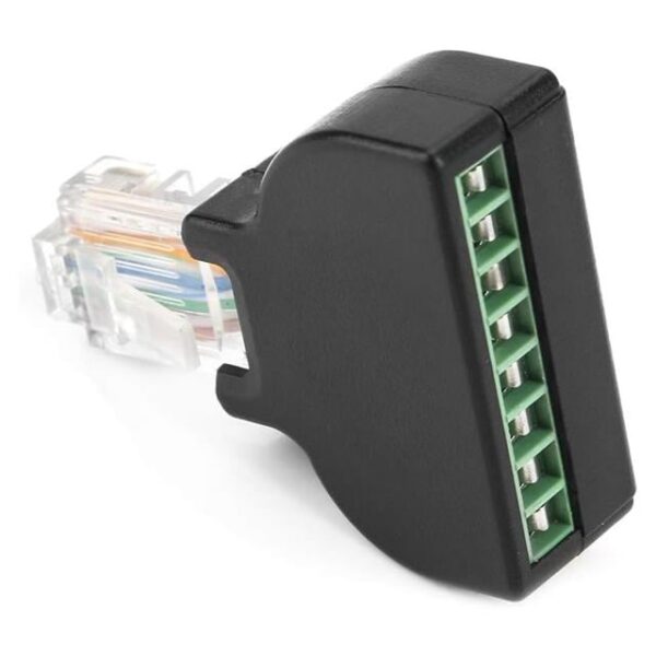 Powermaster RJ45 To Screw Terminal Çevirici