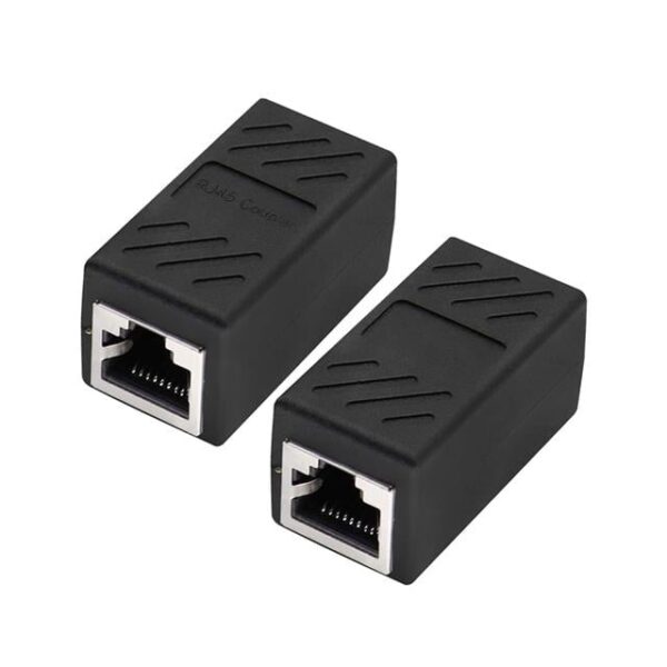 PowerMaster PM-24809 RJ45 to RJ45 Kaplin-Coupler Dişi Metal 8P-8C Ara Aparat (Tekli)