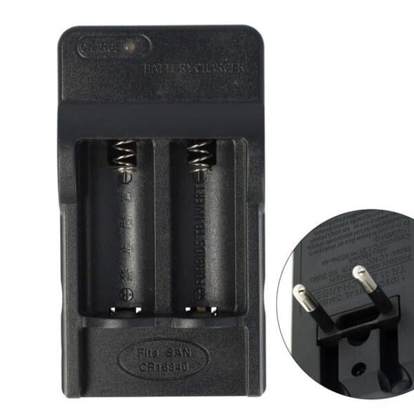 PowerMaster PMR-W018 4.2 Volt 650 mAh 16340 Pil Şarj Cihazı