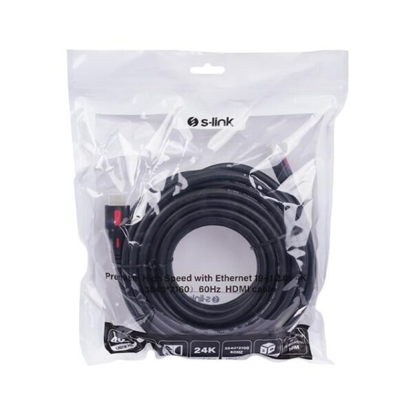 S-Link SL-HDM4K10 19+1 V2.0 4K 60Hz 10 Metre Hdmi Kablo
