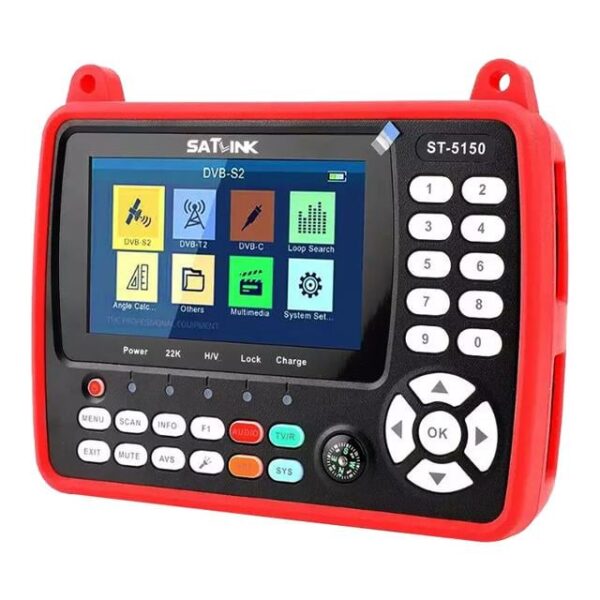 Satlink ST-5150 Combo DVB-S/S2/C/T/T2 - 4.3'' Ekranlı Görüntülü Full HD Uydu Yön Bulucu