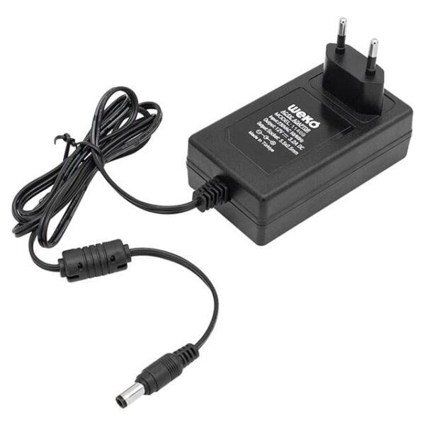 Weko 12 Volt 3.2 Amper 38 Watt Plastik Kasa Priz Tipi Adaptör (5.5x2.5 Uçlu)