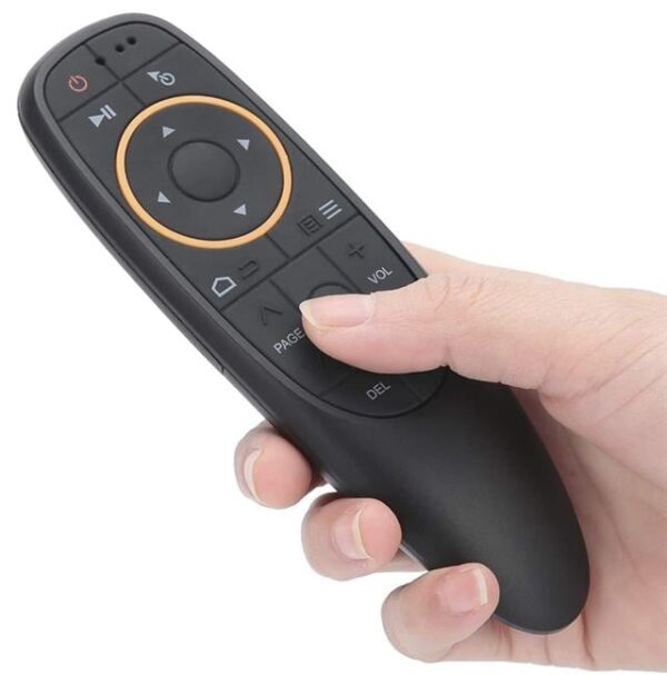 G10 Android-Windows-Linux-TV Box-Mac OS Uyumlu 2.4 Ghz Ses Komutlu Wireless Air Mouse Uzaktan Kumanda