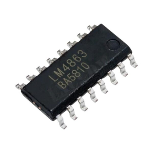 LM 4863D SOIC-16 SMD Entegre Devre