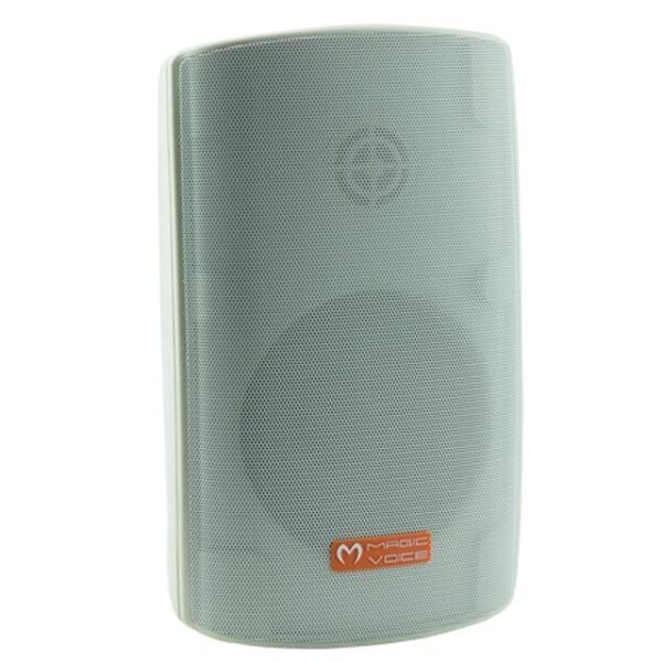 Magicvoice MV-38 11 Cm Trafolu 50 W Beyaz Sütun Hoparlör 2'li Takım