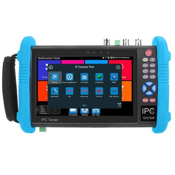 Noyafa NF-IPC716ADHS 7'' Ekranlı IPC-ONVIF-AHD-CVI-TVI-HDMI-Analog Girişli Cctv Kamera Test Cihazı