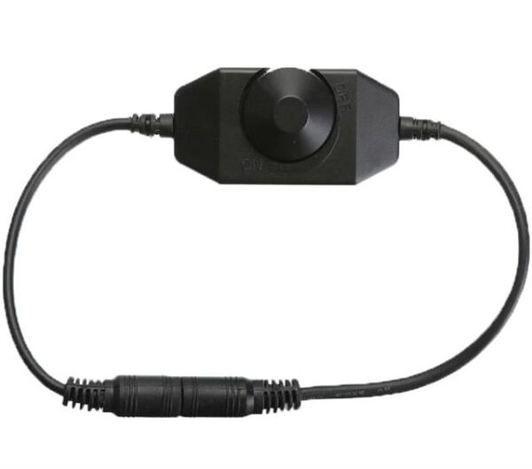 Powermaster DC12V-DC24V 2A Tek Renkli Şerit Led Dimmer Işık Şiddeti Kontrolü