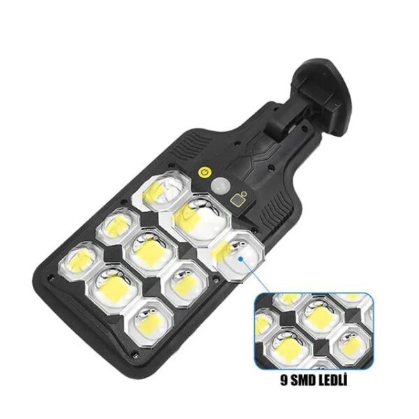 PowerMaster HS-8037A Solar İndiksiyon Sokak Lambası