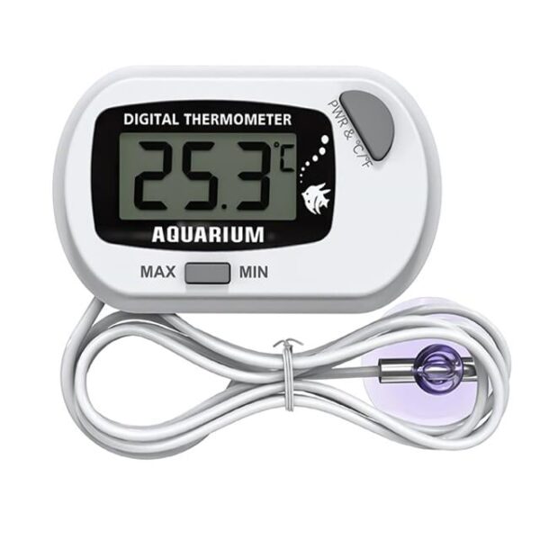 PowerMaster PM-26616 Mini Lcd Dijital Problu Termometre Akvaryum Buzdolabı Otomobil Sera