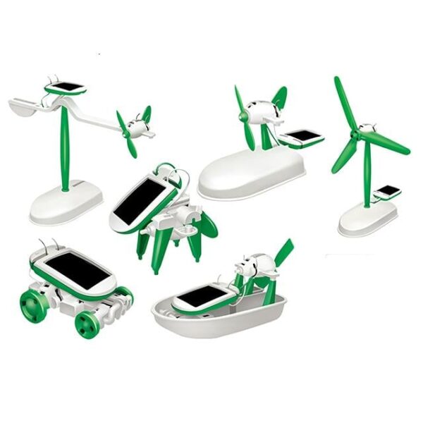 PowerMaster PM-27138 5-14 Yaş Arası Solar Robot Eğitim - Deney Kiti