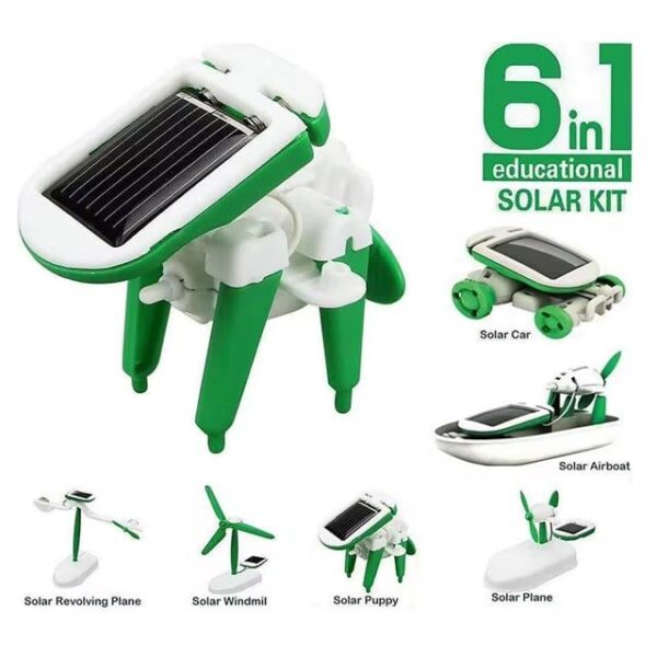 PowerMaster PM-27138 5-14 Yaş Arası Solar Robot Eğitim - Deney Kiti