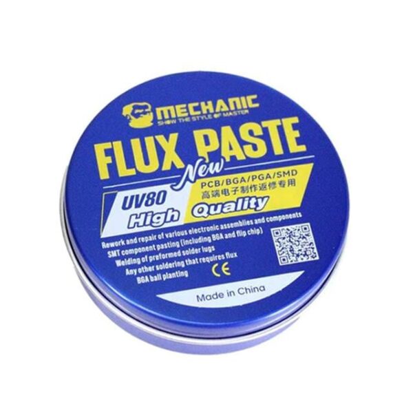 PowerMaster UV80 80 Gram Lehim Flux Pastası PCB-BGA-PGA-SMD