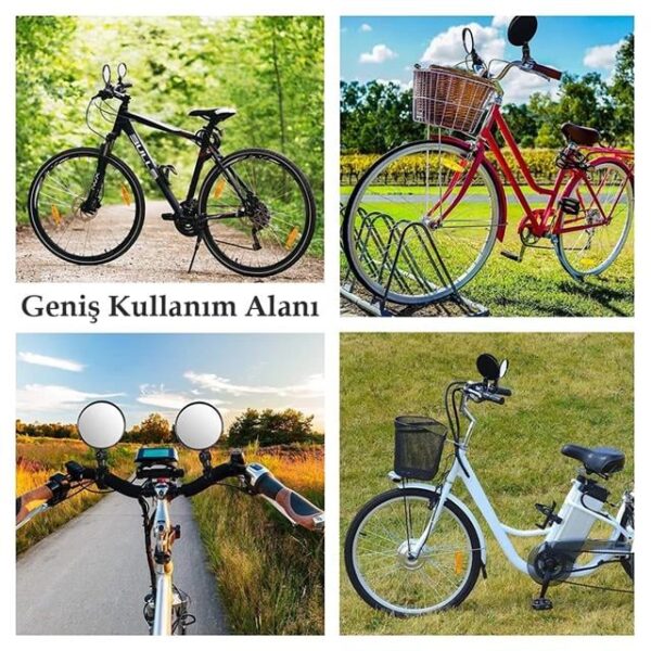 Sunup SN-27123 Elektrikli Scooter Bisiklet Dikiz Aynası
