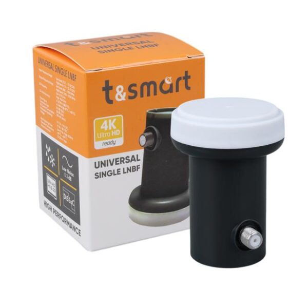 T&Smart 0.7dB Ultra HD 4K Universal Tekli Lnb