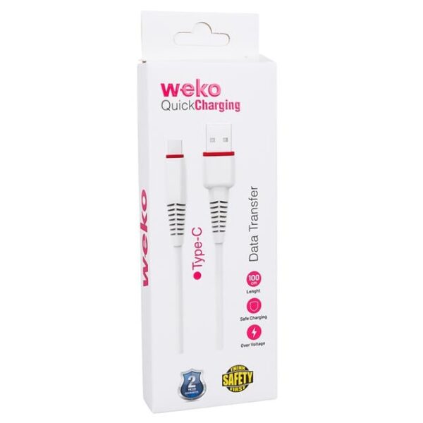 Weko WK-22021 USB To Type-C Telefon Şarj Kablosu
