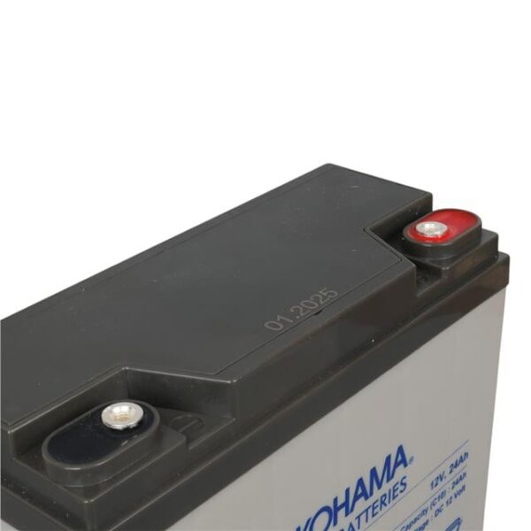 Yokohama YH-122.4 12 Volt - 24 Amper Elektrikli Bisiklet Aküsü (180x76x167 mm)