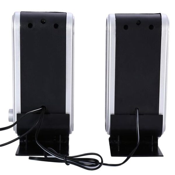 MagicVoice HY-218 1+1 USB İnce Tasarım Siyah Hoparlör - Speaker