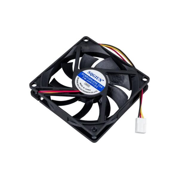 Powermaster IC-216A 3P Kablolu 80X80X15 24Volt Fırçasız DC Fan
