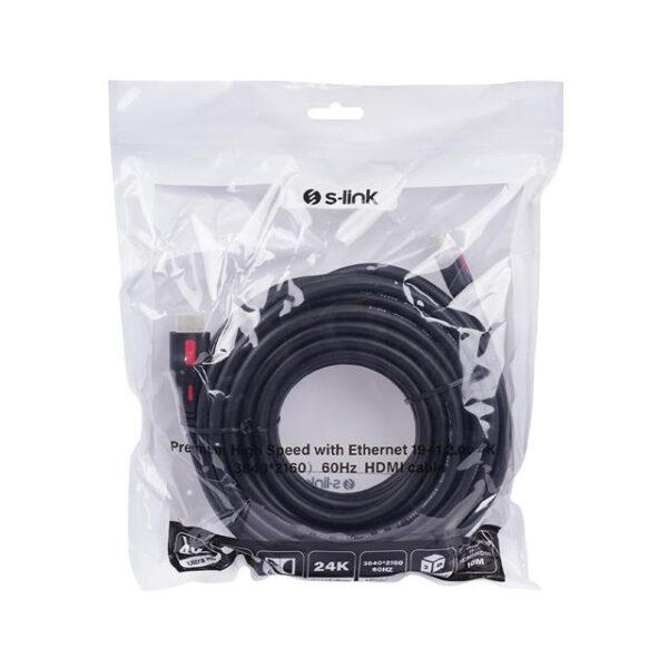 S-Link SL-HDM4K10 19+1 V2.0 4K 60Hz 10 Metre Hdmi Kablo
