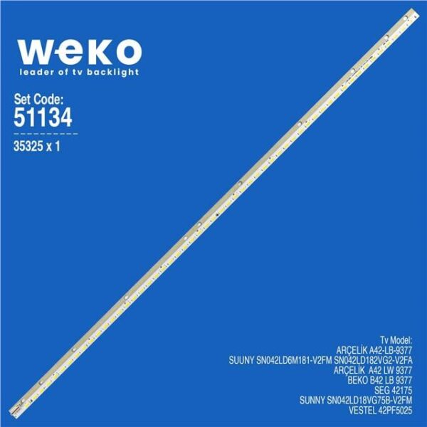 Arçelik A42 LW 9377 42'' 1 Adet Tv Led Bar