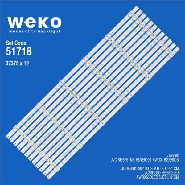 Awox  B206500S 65'' 12 Adet Tv Led Bar