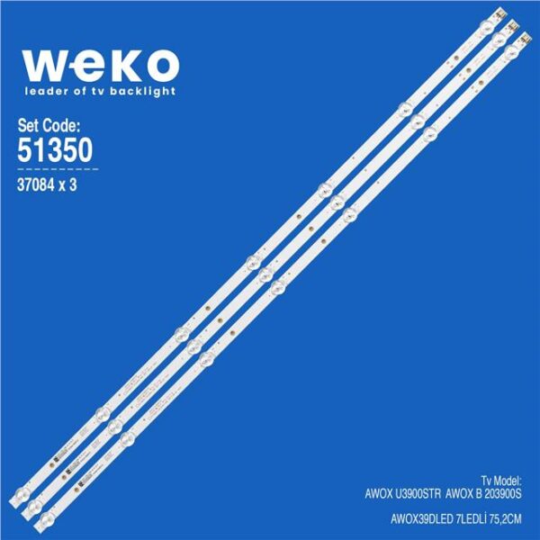 Awox U3900STR 39'' 3 Adet Tv Led Bar