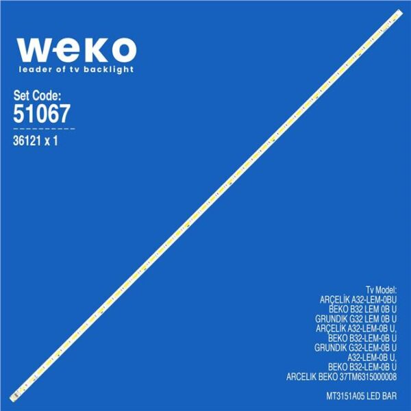 Beko B32-LEM-0BU 32'' 1 Adet Tv Led Bar