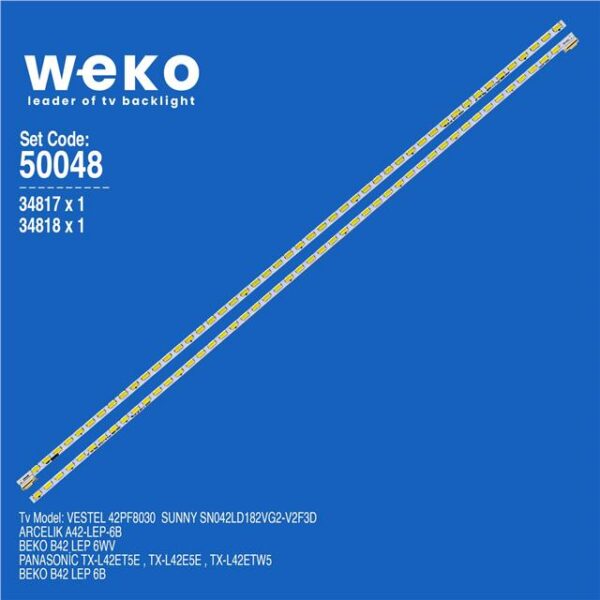 Beko B42 LEP 6B 42'' inç 2 Adet Tv Led Bar