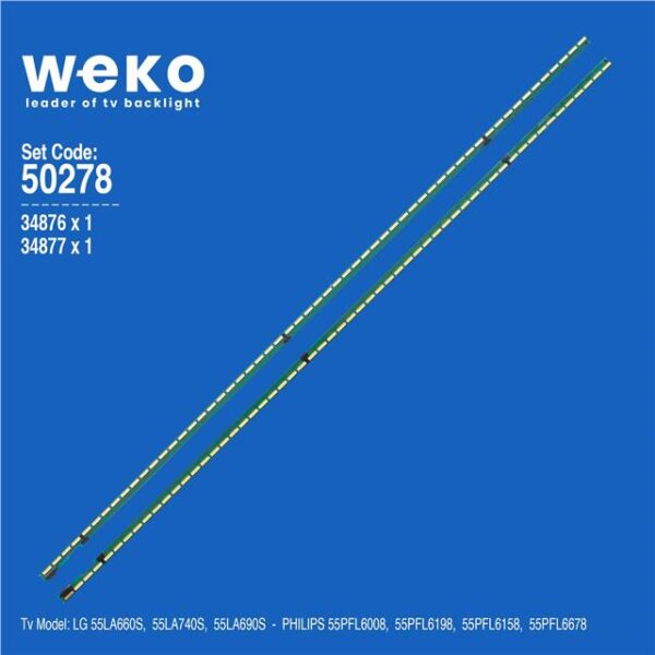 Beko B55-LS-9378 55'' 2 Adet Tv Led Bar