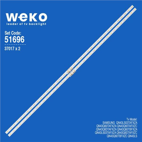 Samsung QN43Q60TAFXZC 43'' 2 Adet Tv Led Bar