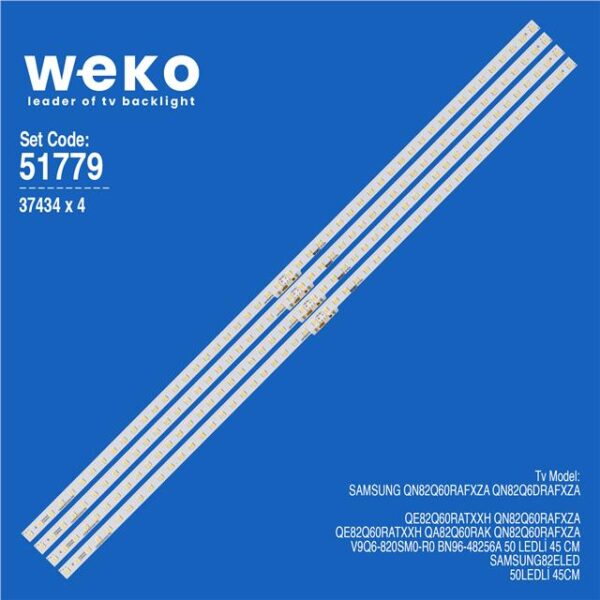 Samsung QN82Q6DRAFXZA 82'' 4 Adet Tv Led Bar
