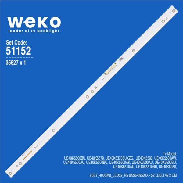Samsung UE40K5510BU 40'' 1 Adet Tv Led Bar