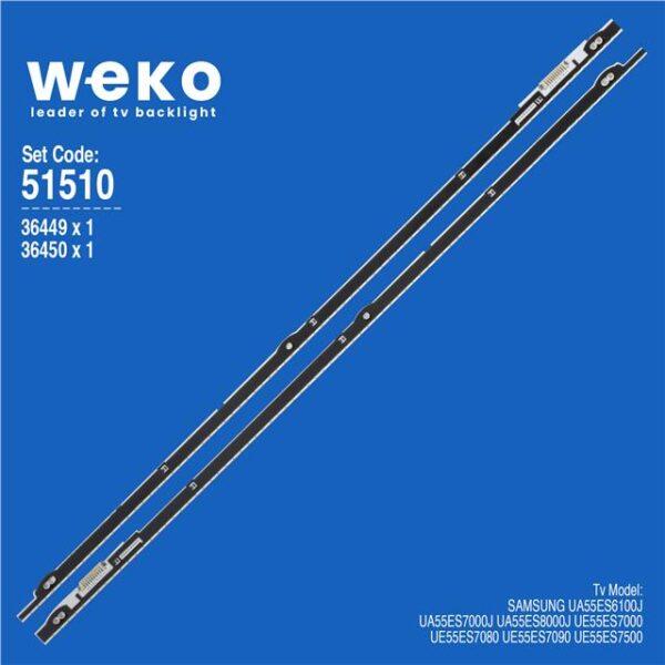 Samsung UE55ES7000 55'' 2 Adet Tv Led Bar