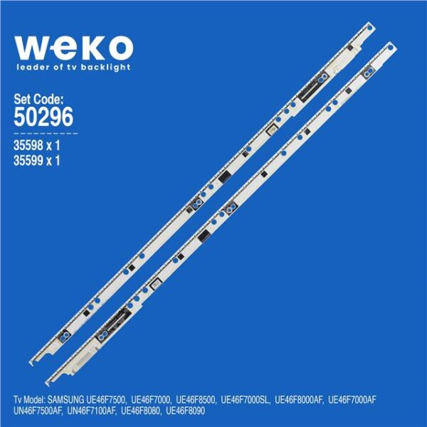 Samsung UN46F7500AF 46'' inç 2 Adet Tv Led Bar