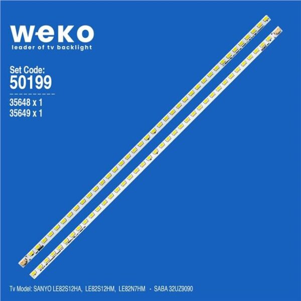 Sanyo LE82S12HM 32'' inç 2 Adet Tv Led Bar