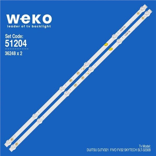 Skytech SLT-3230B 32'' 2 Adet Tv Led Bar (Seri 1)