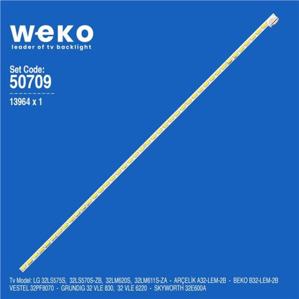 Skyworth 32E600A 32'' inç 1 Adet Tv Led Bar