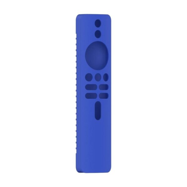 Xiaomi XIMR-M8 4S 4K MiBox Kumanda Uyumlu Silikon Koruma Kılıfı - Mavi